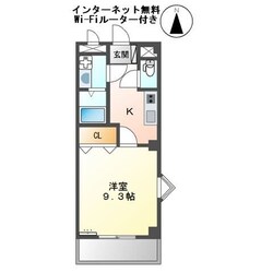 亀山駅 徒歩10分 1階の物件間取画像